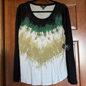 SIMPLY VERA NWT Long Sleeve Blouse Size M